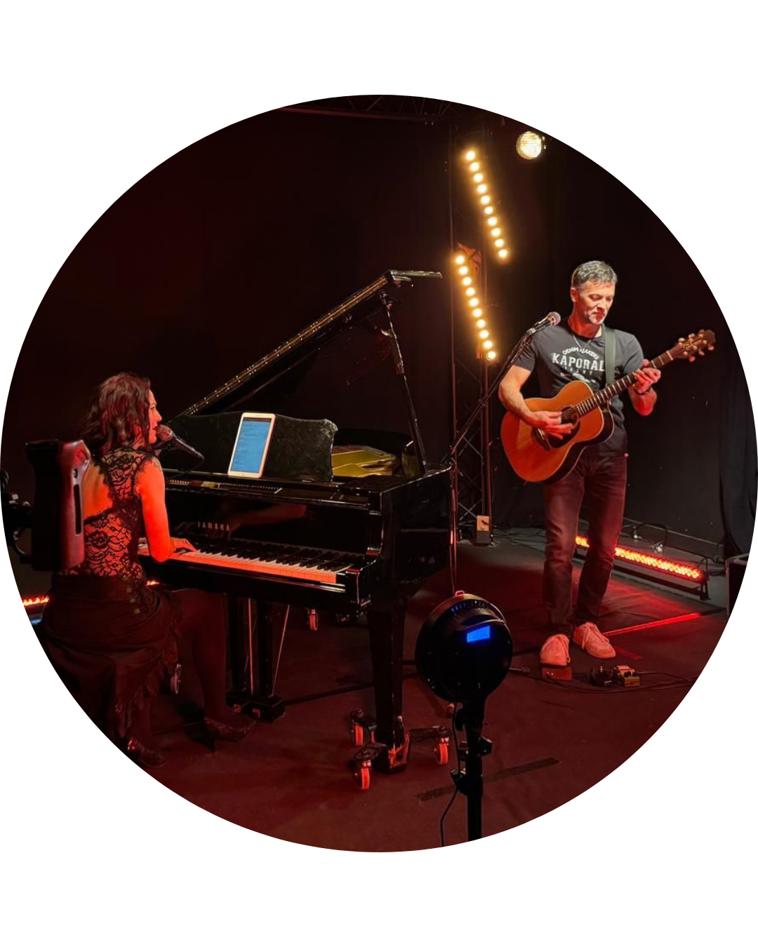 Animations féeriques duo musical