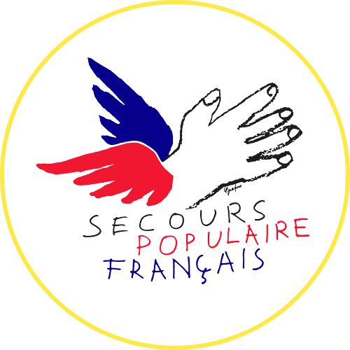 secours populaire français logo association
