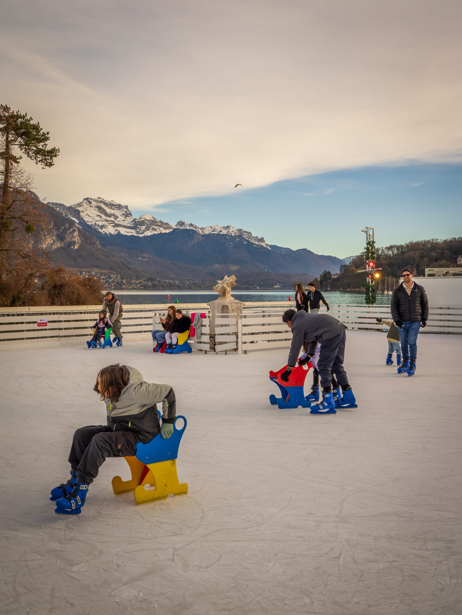 Patinoire Marché de Noël Annecy